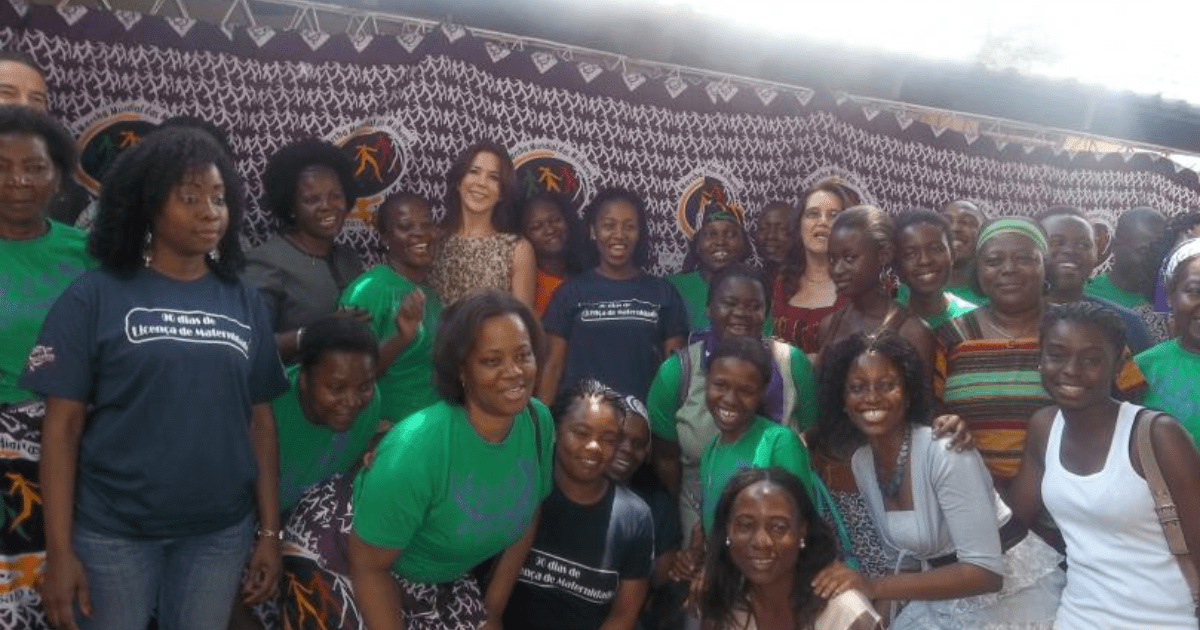Mary Fondens årlige donation til organisation i Mozambique