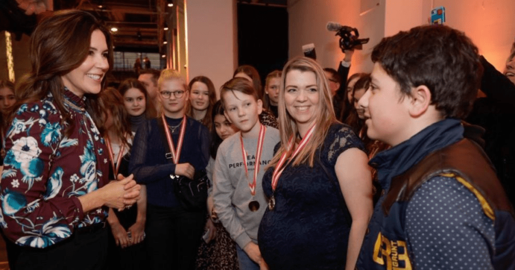 Kronprinsessen til kåringen af vinderne af Mediekonkurrencen 2019